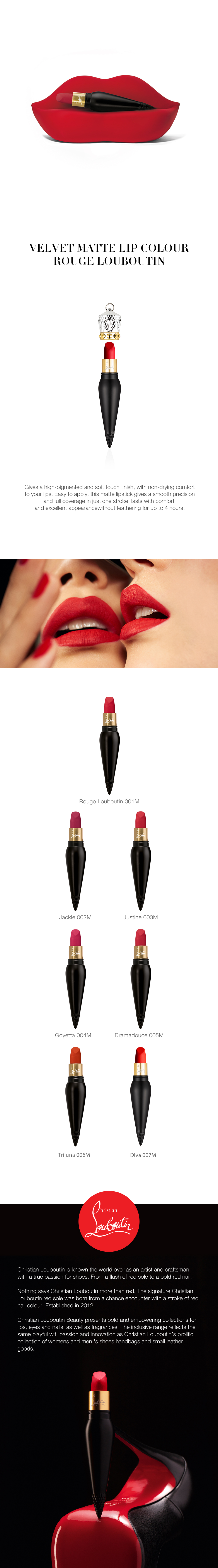 Christian Louboutin Beauty Velvet Matte Lip Colour - Goyetta