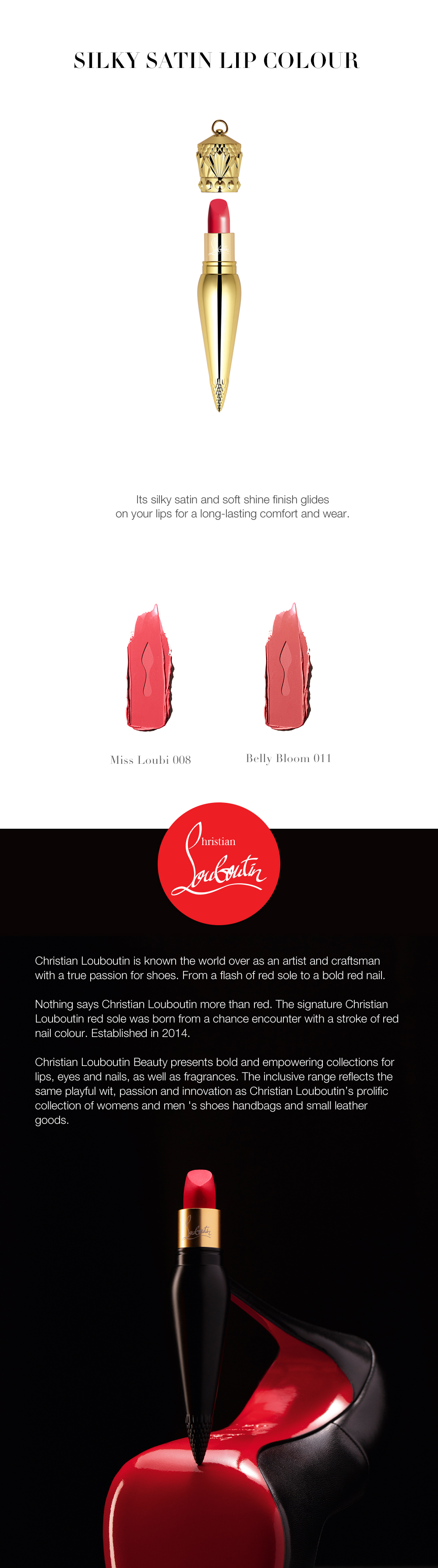 Christian Louboutin Silky Satin Lip Colour in Belly Bloom review